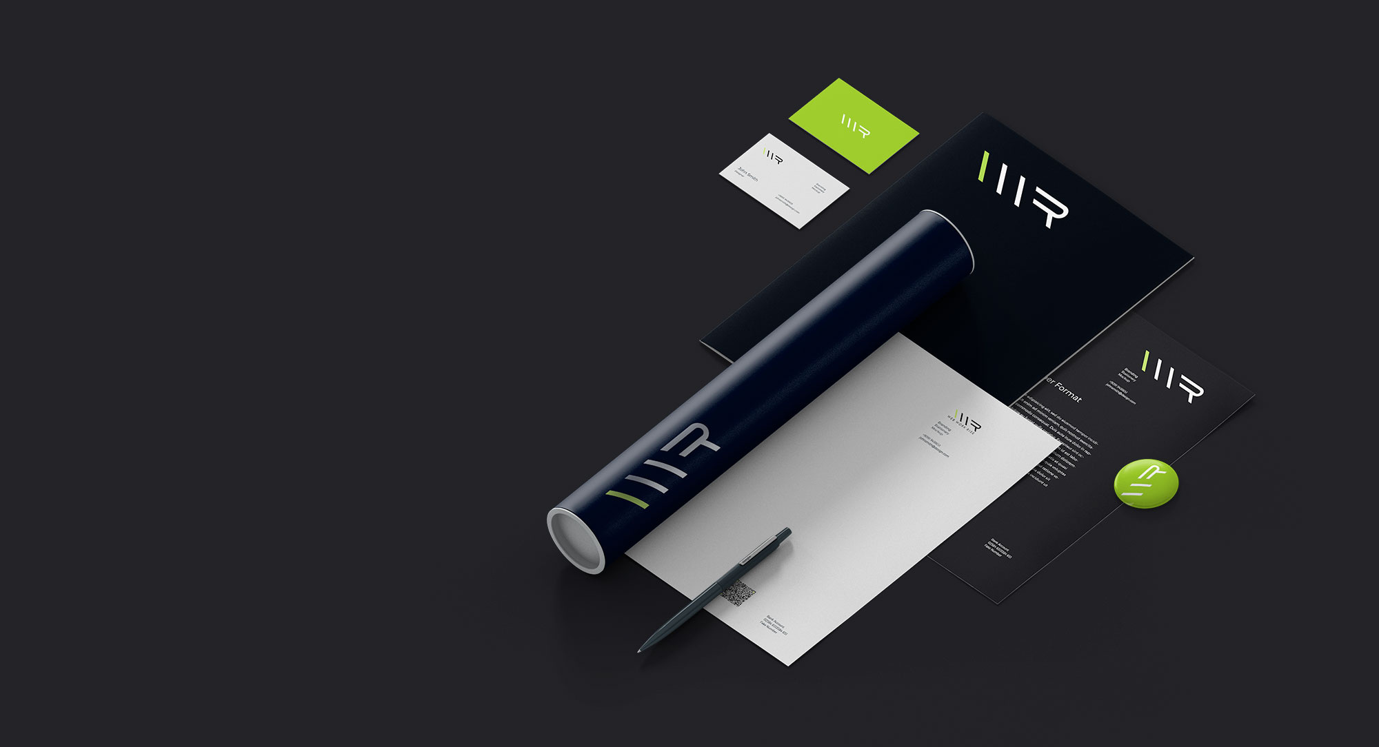 Brand identity and visual design project by Web Works Rise